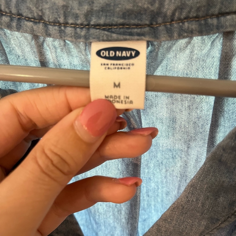 Denim mini dress Old navy